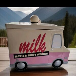 Bath & Body Works Milk Bar Truck Cookie Jar